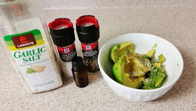 Simple Guacamole with Lime Essential Oil Recipe - Wellness Ang